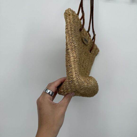 Esprit Vintage Jute Natural Bag Handle Summer Cottage Leather Handle - Picture 5 of 10